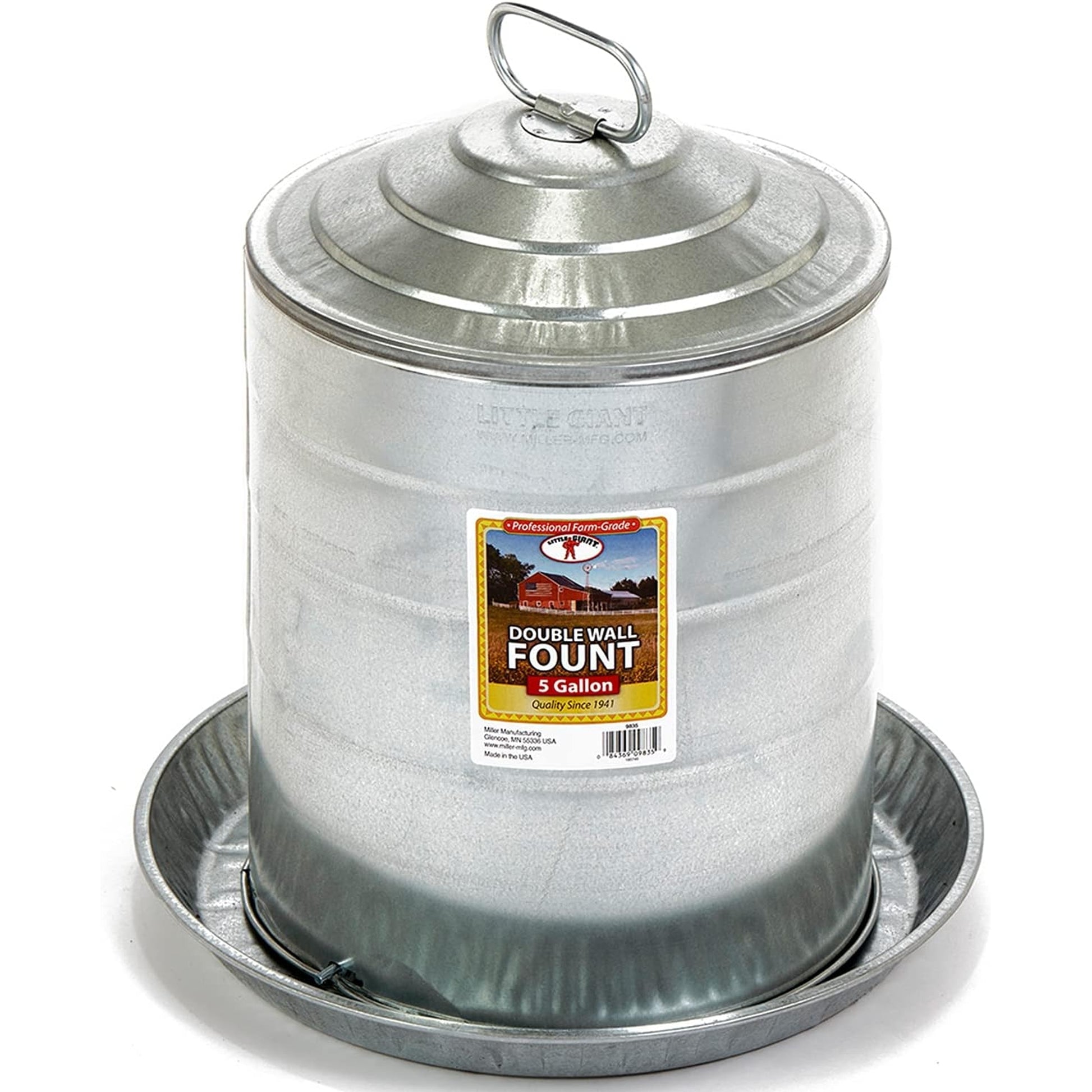 Little Giant Double Wall Poultry Fount