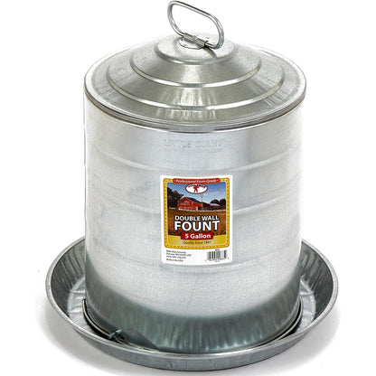Little Giant Double Wall Poultry Fount