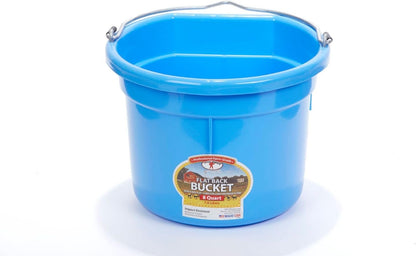 Little Giant Flat Back Plastic Bucket