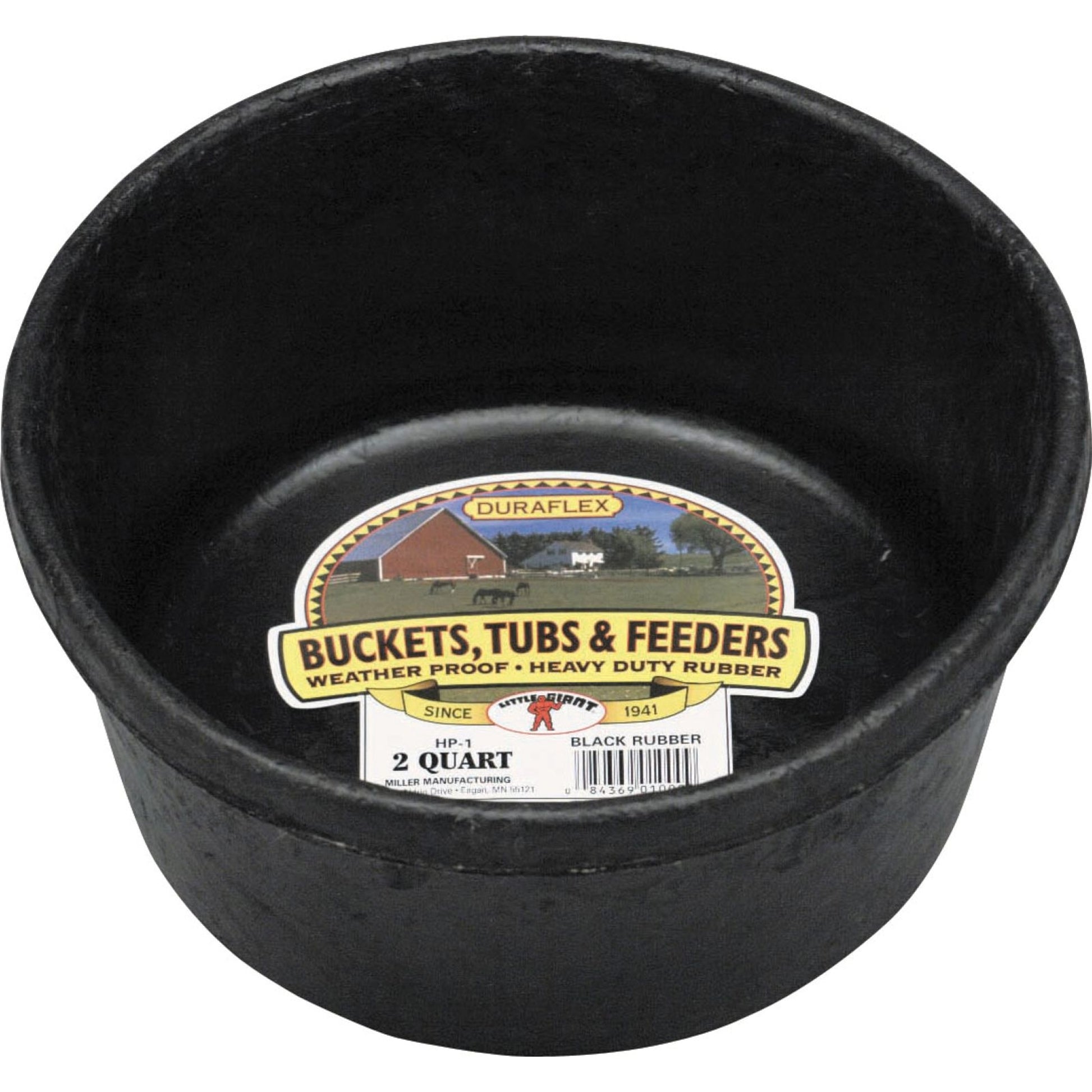 Little Giant Rubber Feed Pan