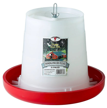 Little Giant Deluxe Plastic Hanging Poultry Feeder