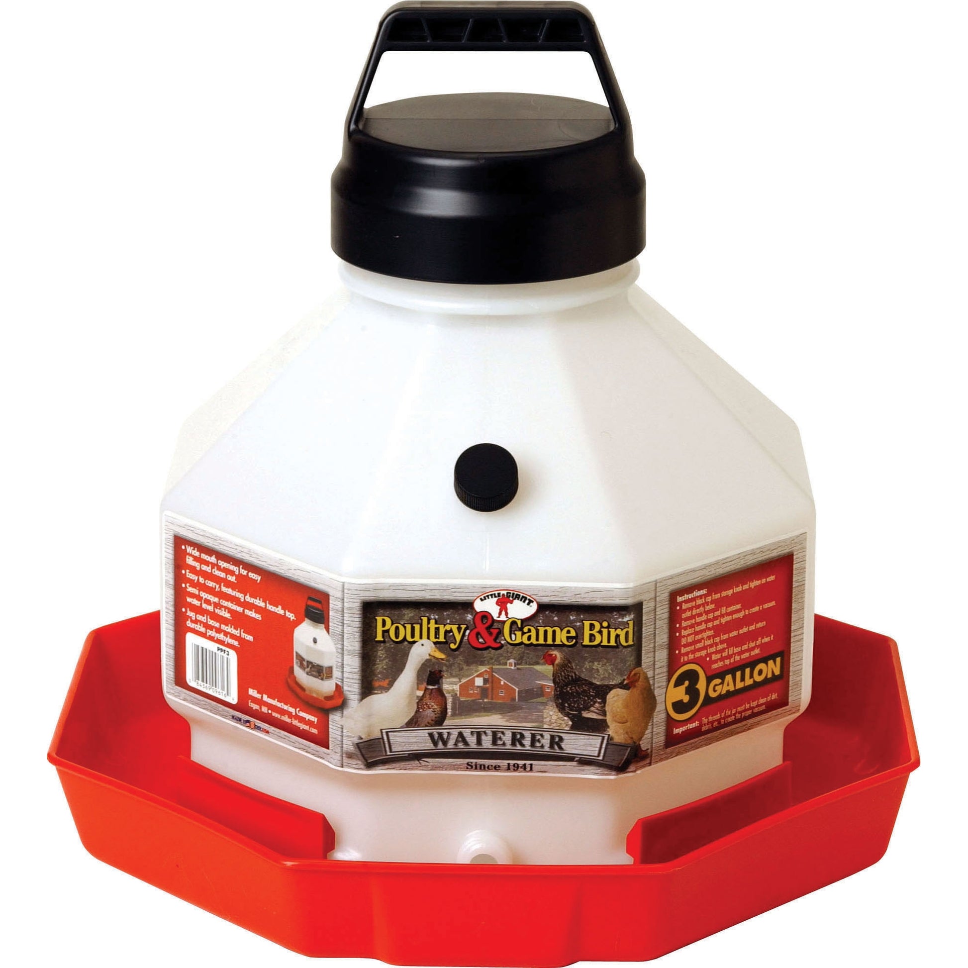 Little Giant Plastic Poultry Waterer