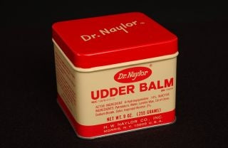 Dr. Naylor cattle Udder Balm