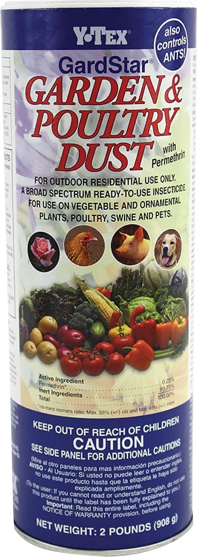 Y-Tex GardStar Garden & Poultry Dust with Permethrin
