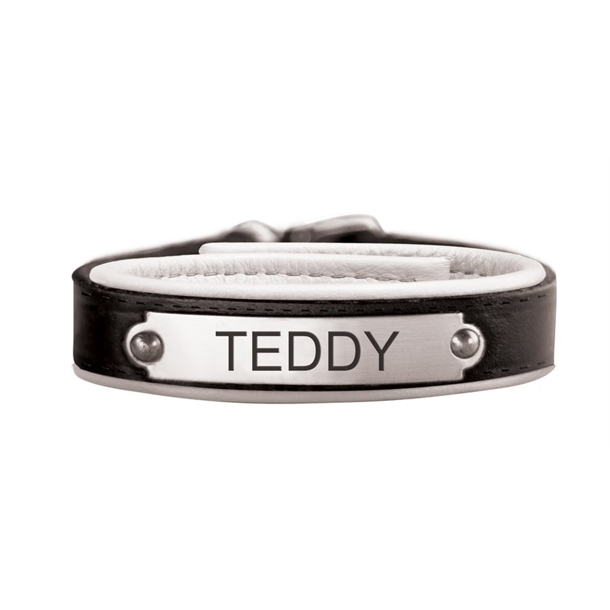Perri's Personalized Padded Leather Bracelet