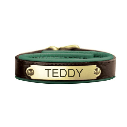 Perri's Personalized Padded Leather Bracelet