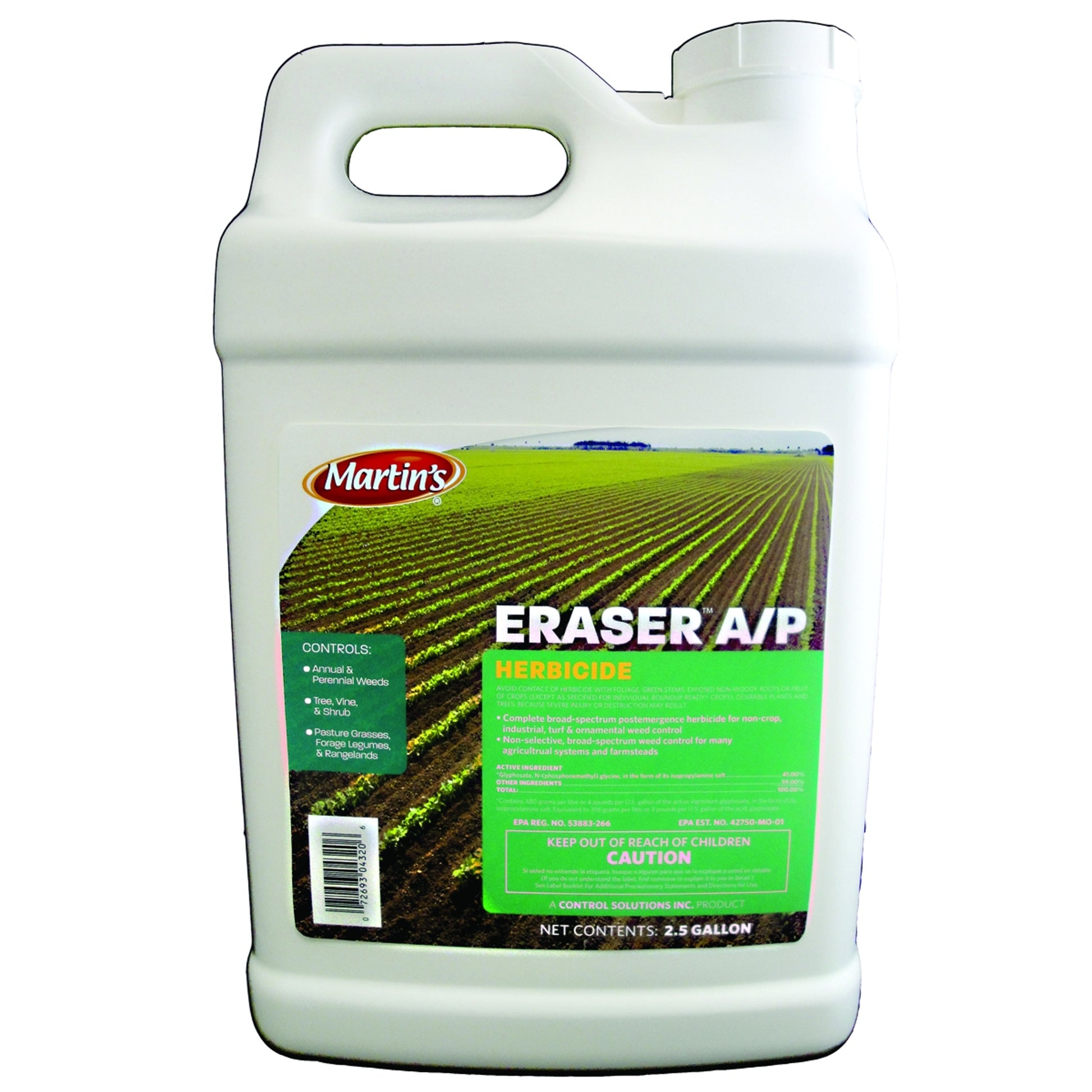 crusher herbicide Eraser 41% Systemic Weed Cntrl