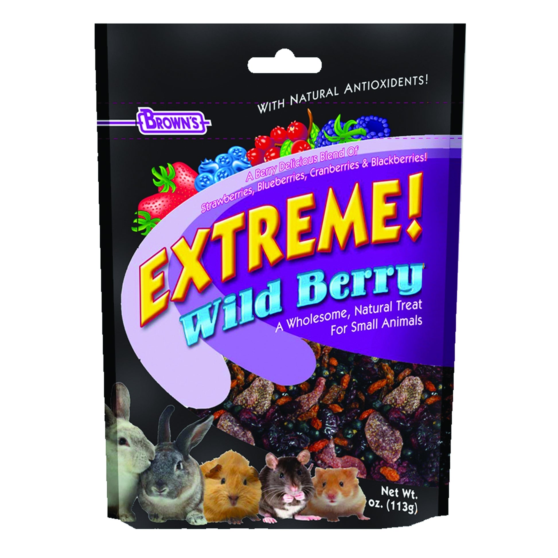Brown's Extreme Wild Berry Rabbit Treat Mix