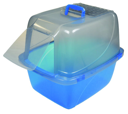 Enclosed Translucent Cat Pan