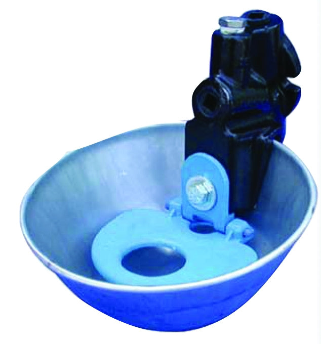 Galv. Water Bowl with Flapper