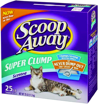 Scoop Away Super Clump Cat Litter - Scented
