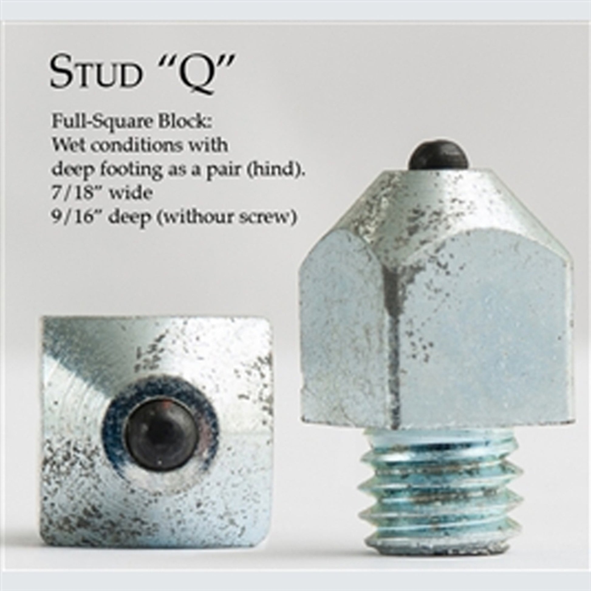 Nunn Finer Full-Square Block Studs - Pack of 10