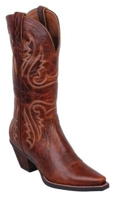 Ariat Womens Heritage Western X-Toe Boots - Caramel