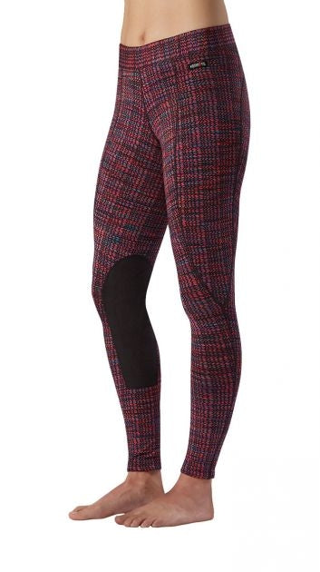 Kerrits Ladies Flow Rise Knee Patch Performance Tights