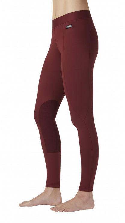 Kerrits Ladies Flow Rise Knee Patch Performance Tights