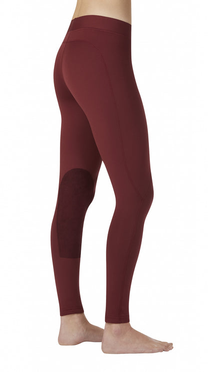 Kerrits Ladies Flow Rise Knee Patch Performance Tights