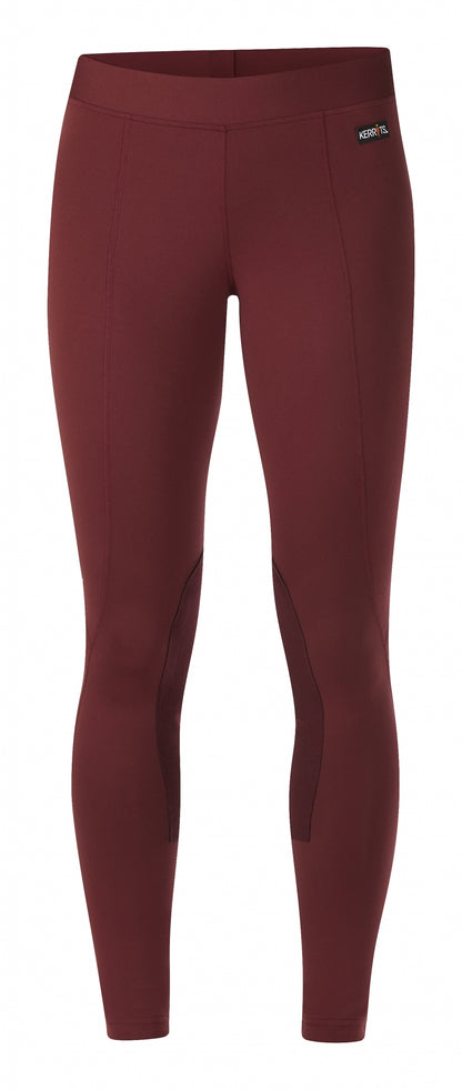Kerrits Ladies Flow Rise Knee Patch Performance Tights