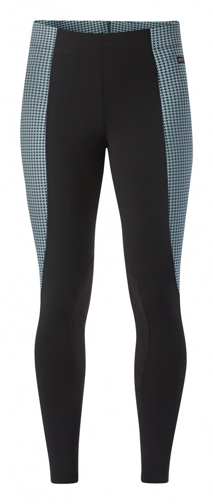 Kerrits Ladies Flow Rise Knee Patch Performance Tights