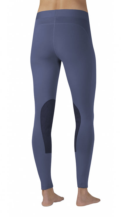 Kerrits Ladies Flow Rise Knee Patch Performance Tights