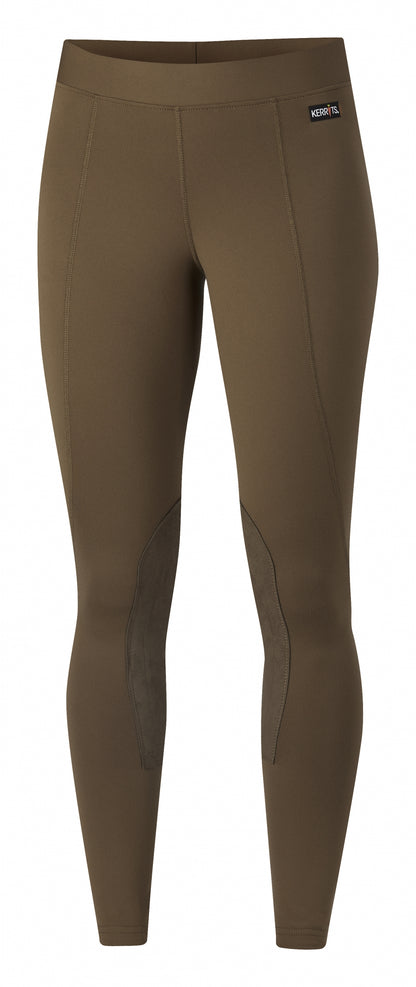Kerrits Ladies Flow Rise Knee Patch Performance Tights