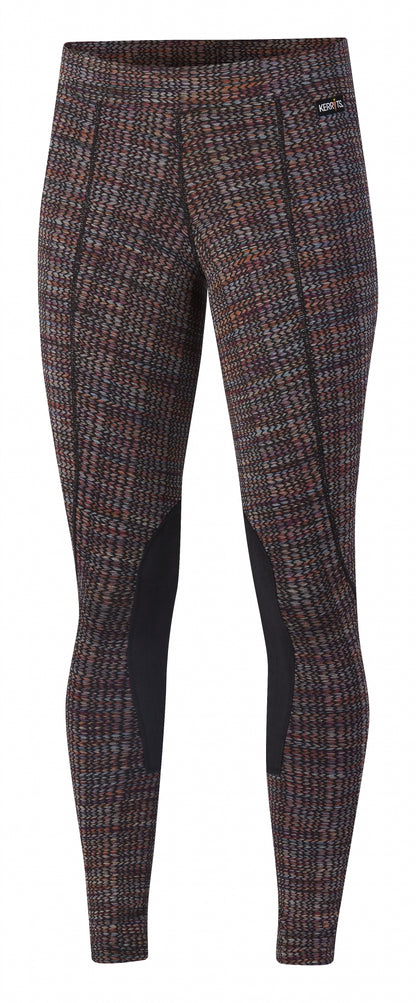 Kerrits Ladies Flow Rise Knee Patch Performance Tights