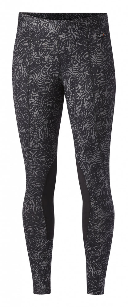 Kerrits Ladies Flow Rise Knee Patch Performance Tights