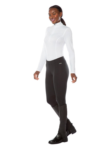 Kerrits Ladies Flow Rise Knee Patch Performance Tights