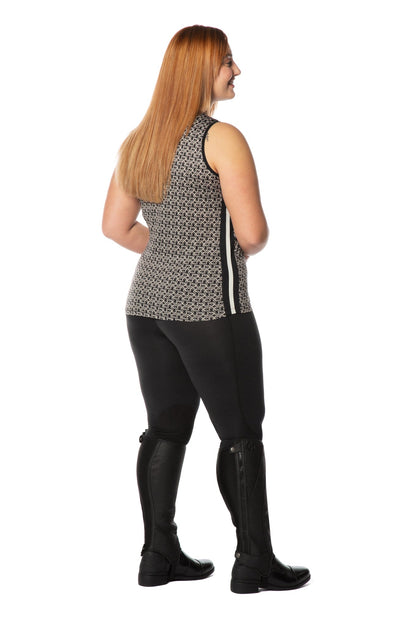 Kerrits Ladies Flow Rise Knee Patch Performance Tights