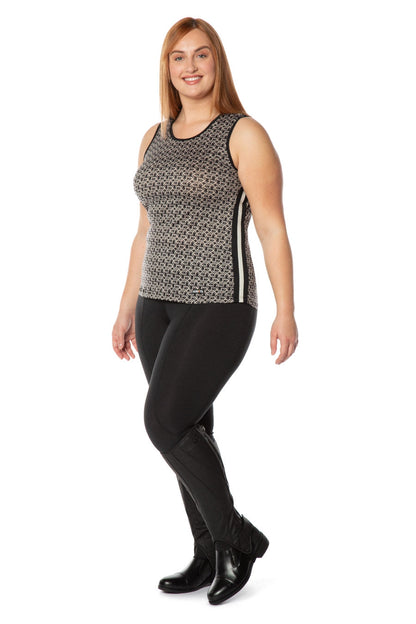 Kerrits Ladies Flow Rise Knee Patch Performance Tights
