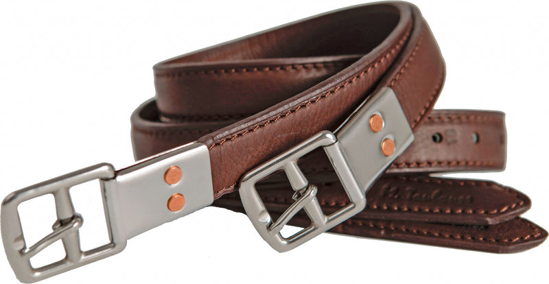 M. Toulouse Euro Double Leather Stirrup Leathers