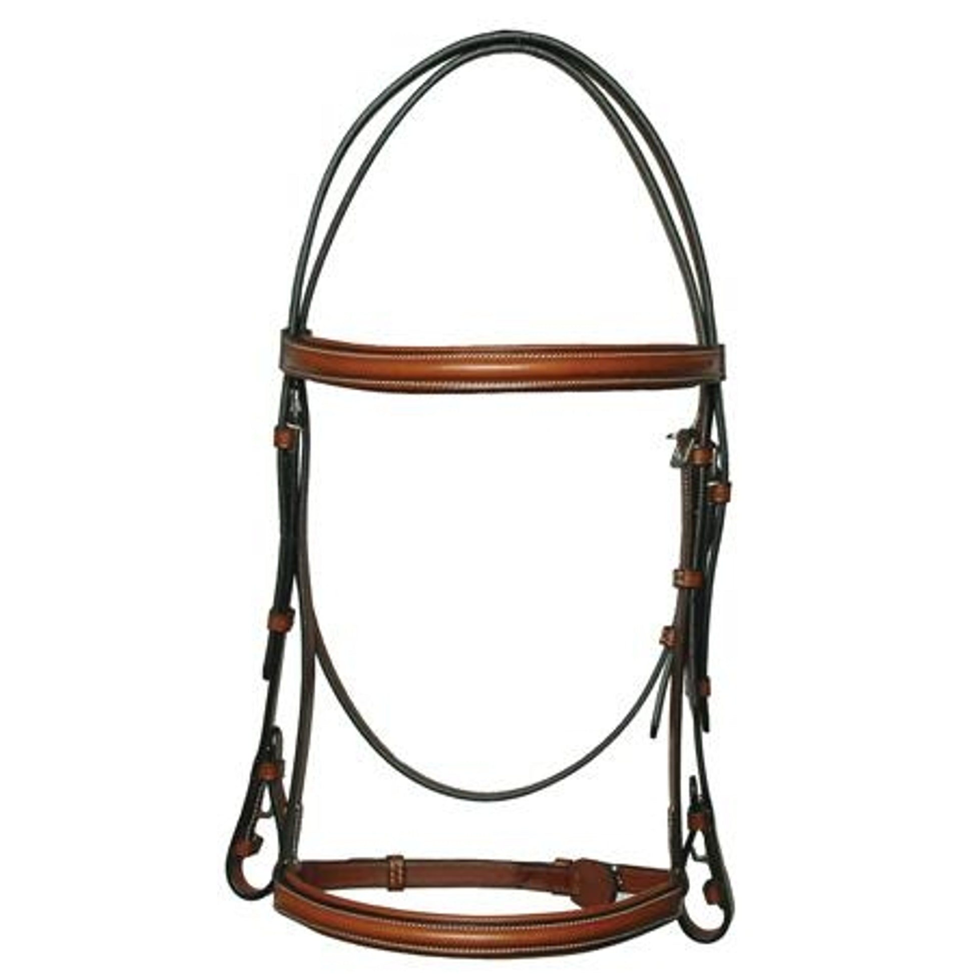 Classic Leather Bridle with Laced Reins