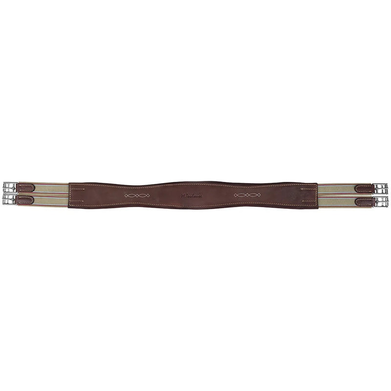 M. Toulouse Contour Shaped Padded Leather Girth
