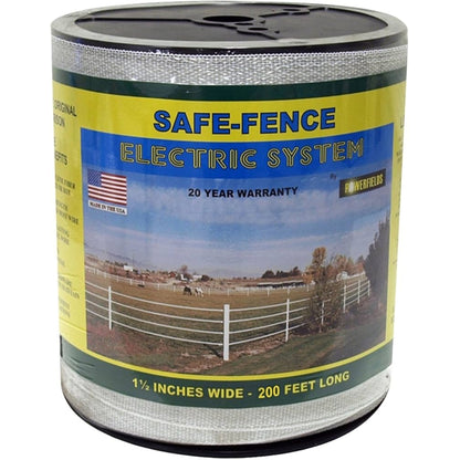 Powerfields Safe-Fence Electric System 1 1/2" Polytape