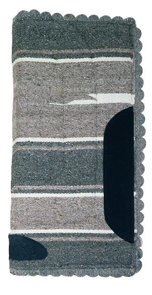 Weaver Economy Scalloped Felt Lined Navajo Saddle Pad