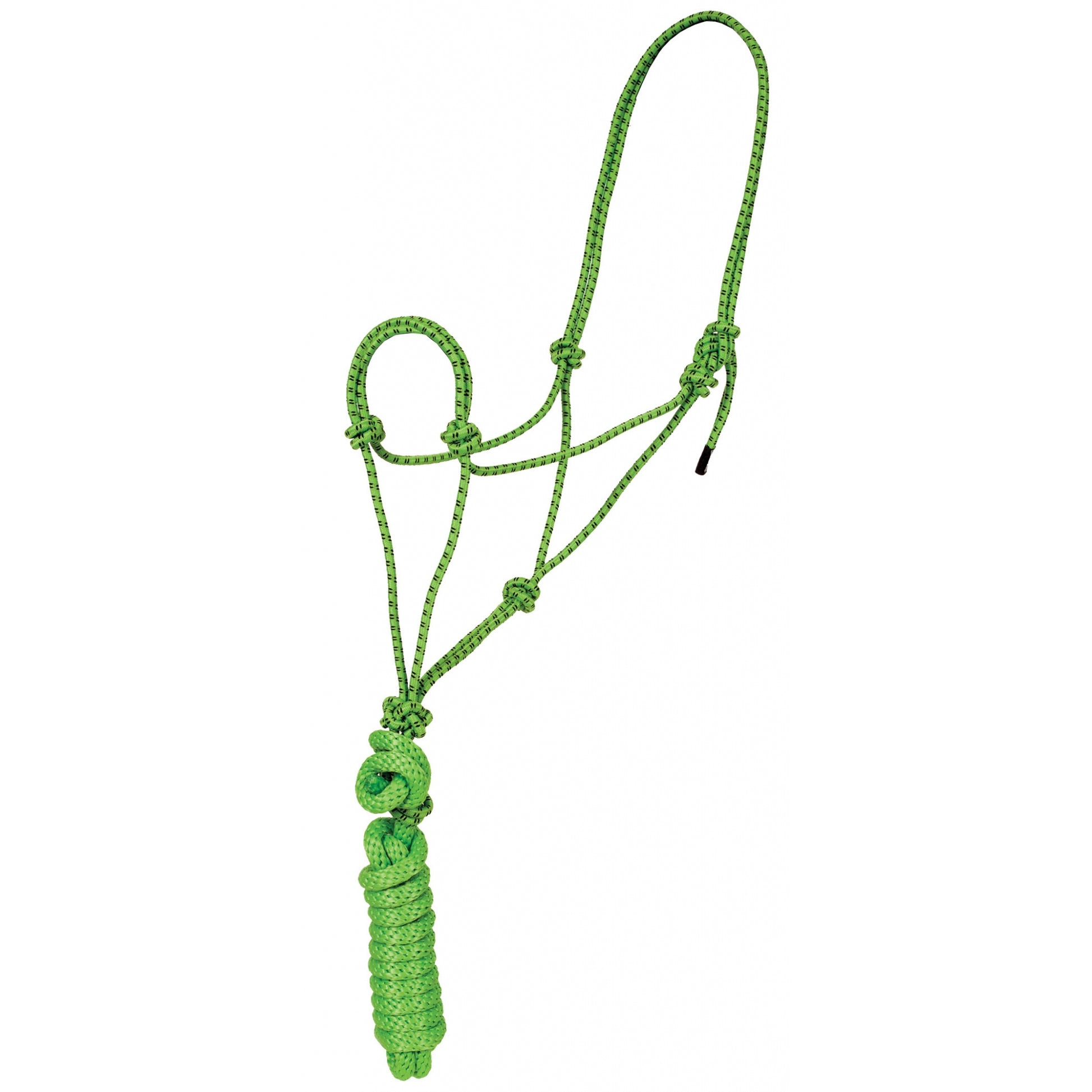 Mustang Economy Mountain Rope Halter and Lead
