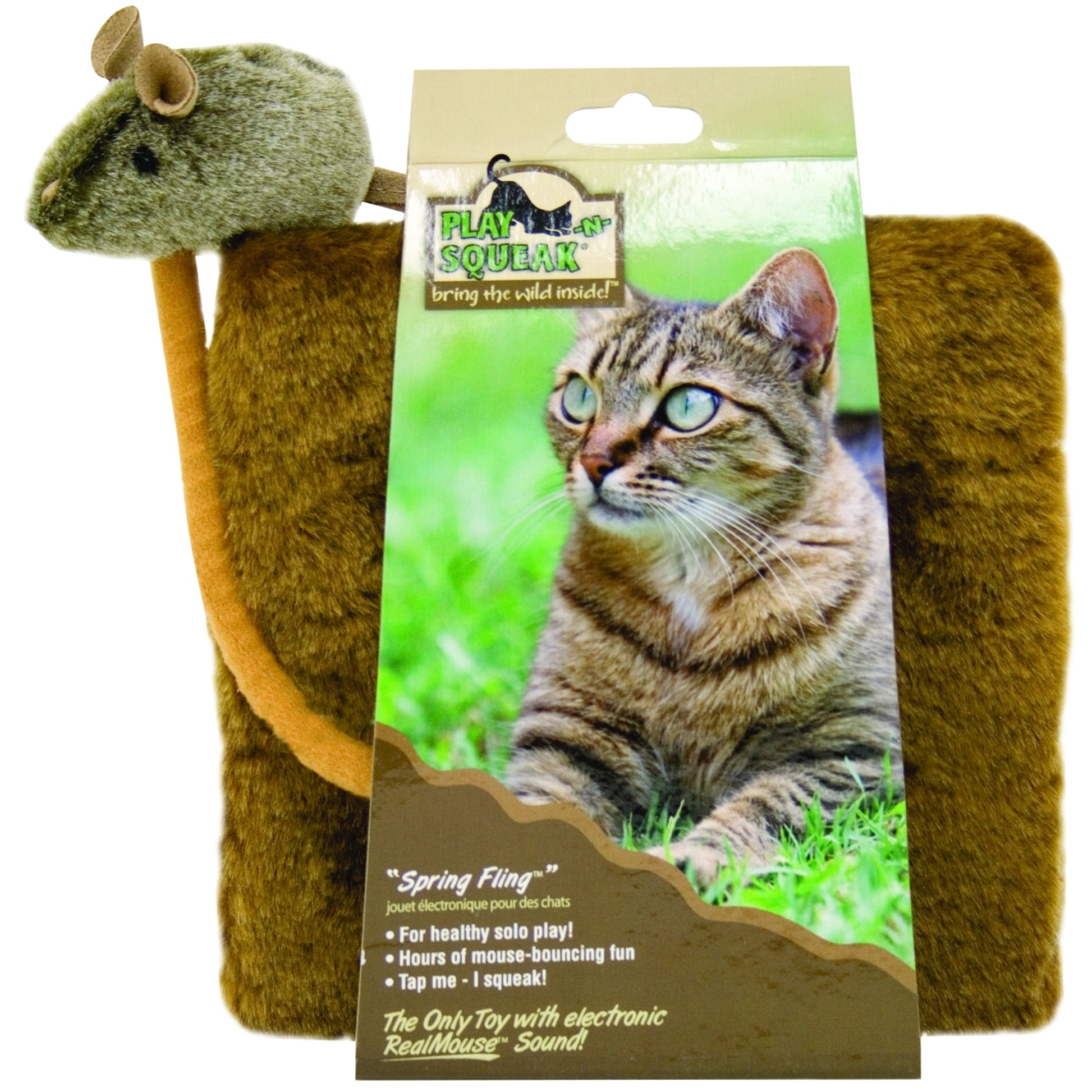 Play-N-Squeak Spring Fling Cat Toy