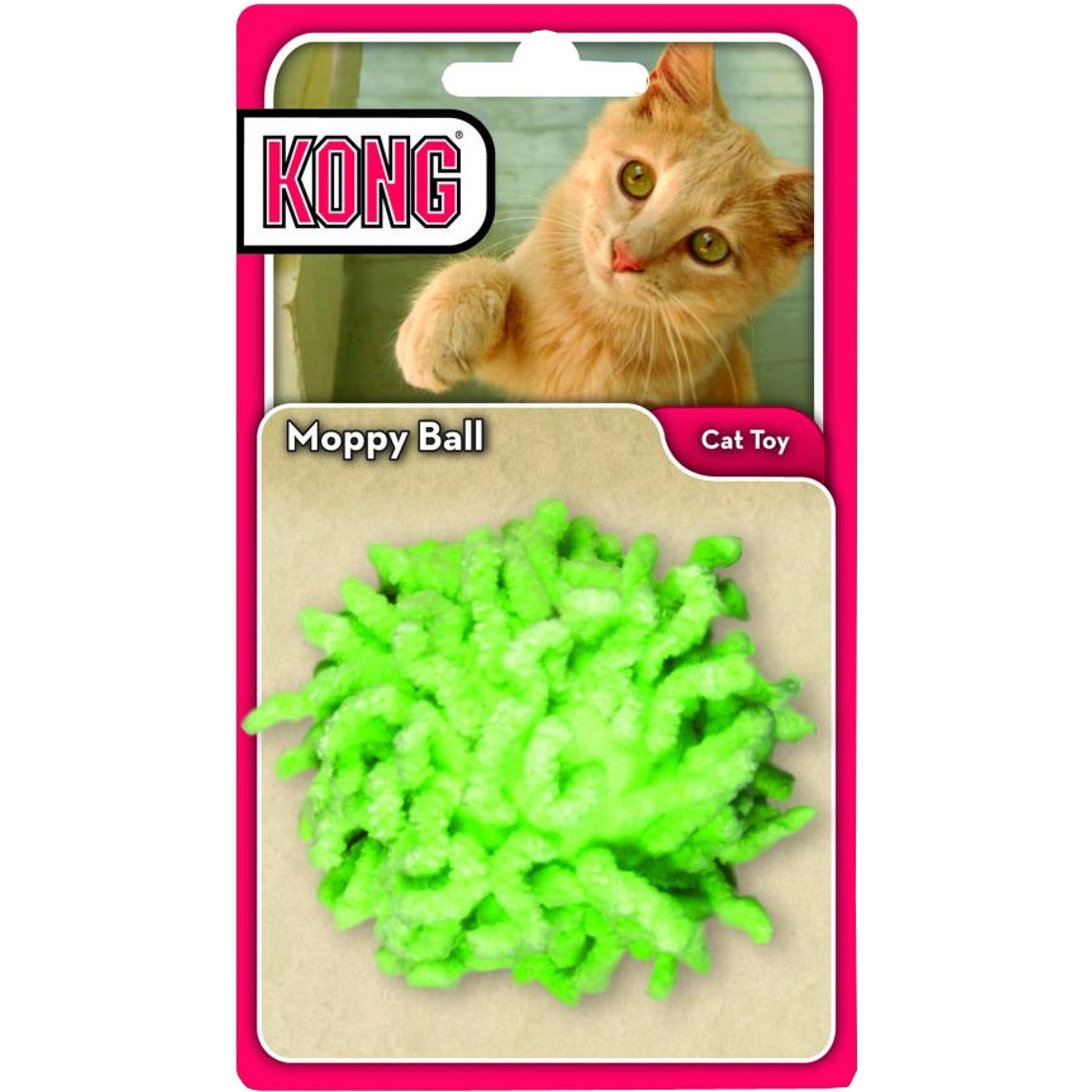 KONG Moppy Ball Cat Toy