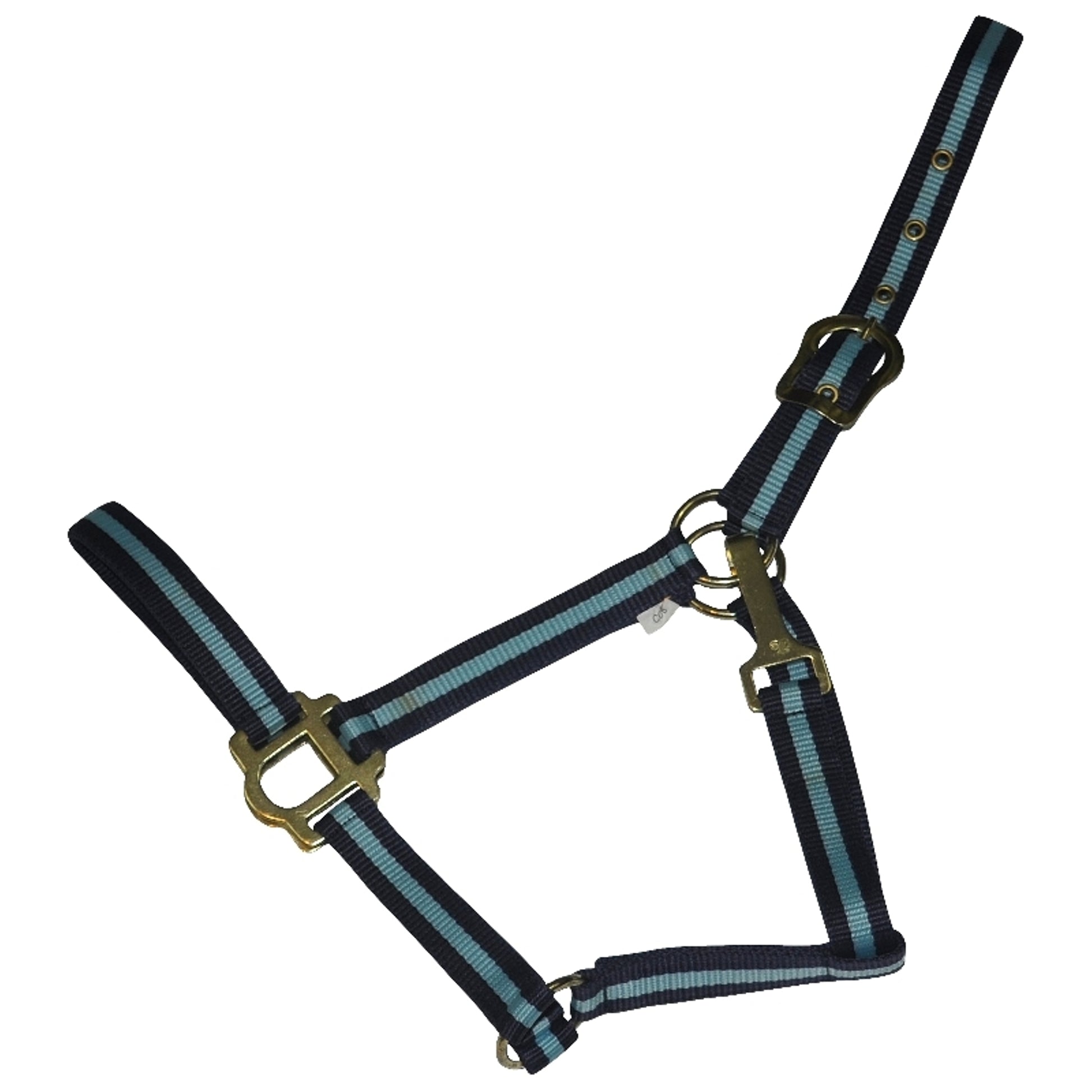Gatsby Classic 2-Tone Nylon Halter with Snap
