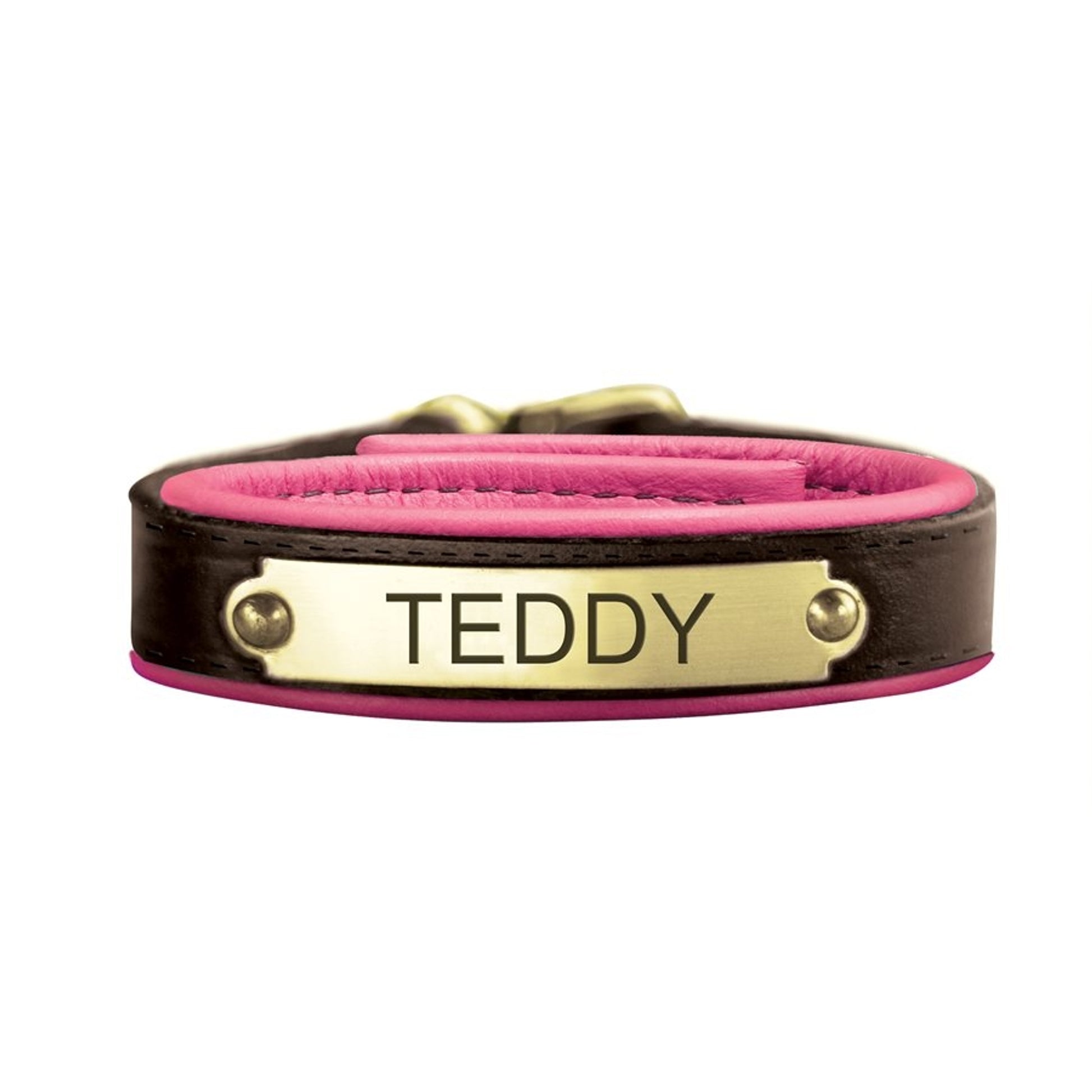 Perri's Personalized Padded Leather Bracelet