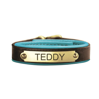 Perri's Personalized Padded Leather Bracelet