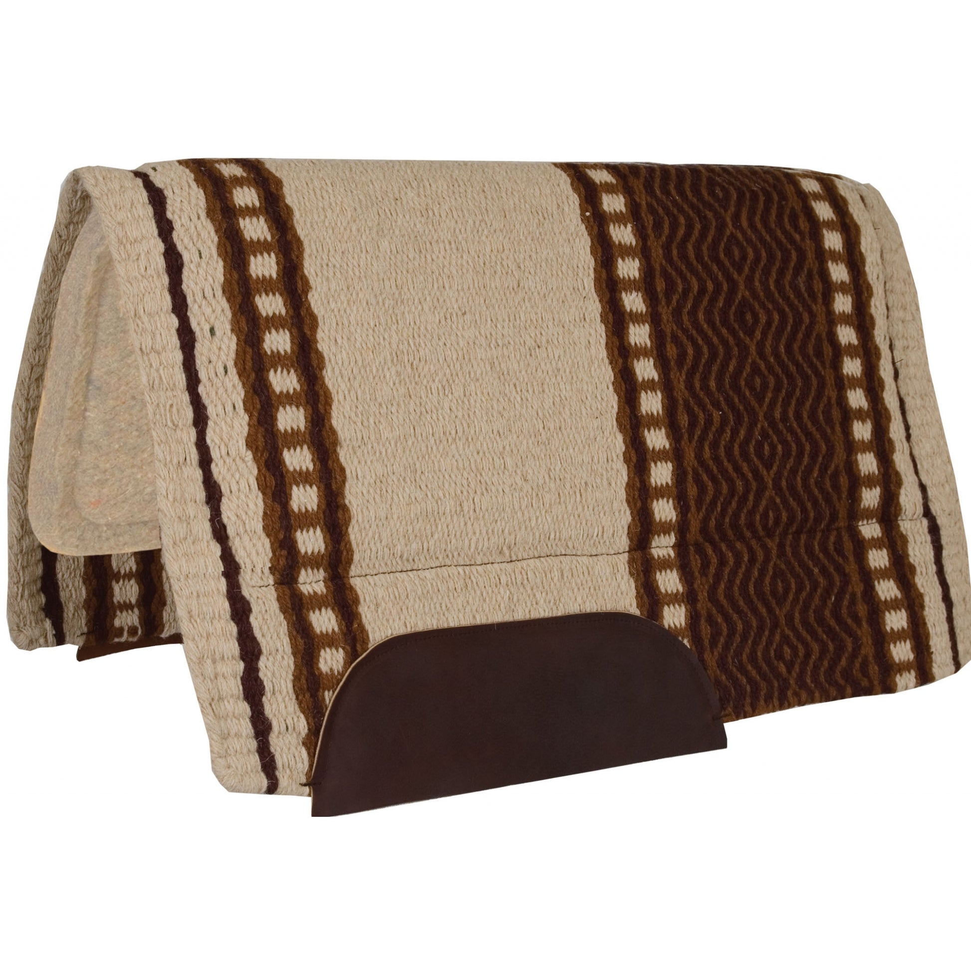 Mustang New Zealand Wool Pad with Tan Wool Bottom
