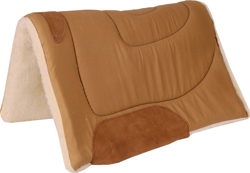 Mustang Canvas Ranch Pad with Top Grain Wear Leathers