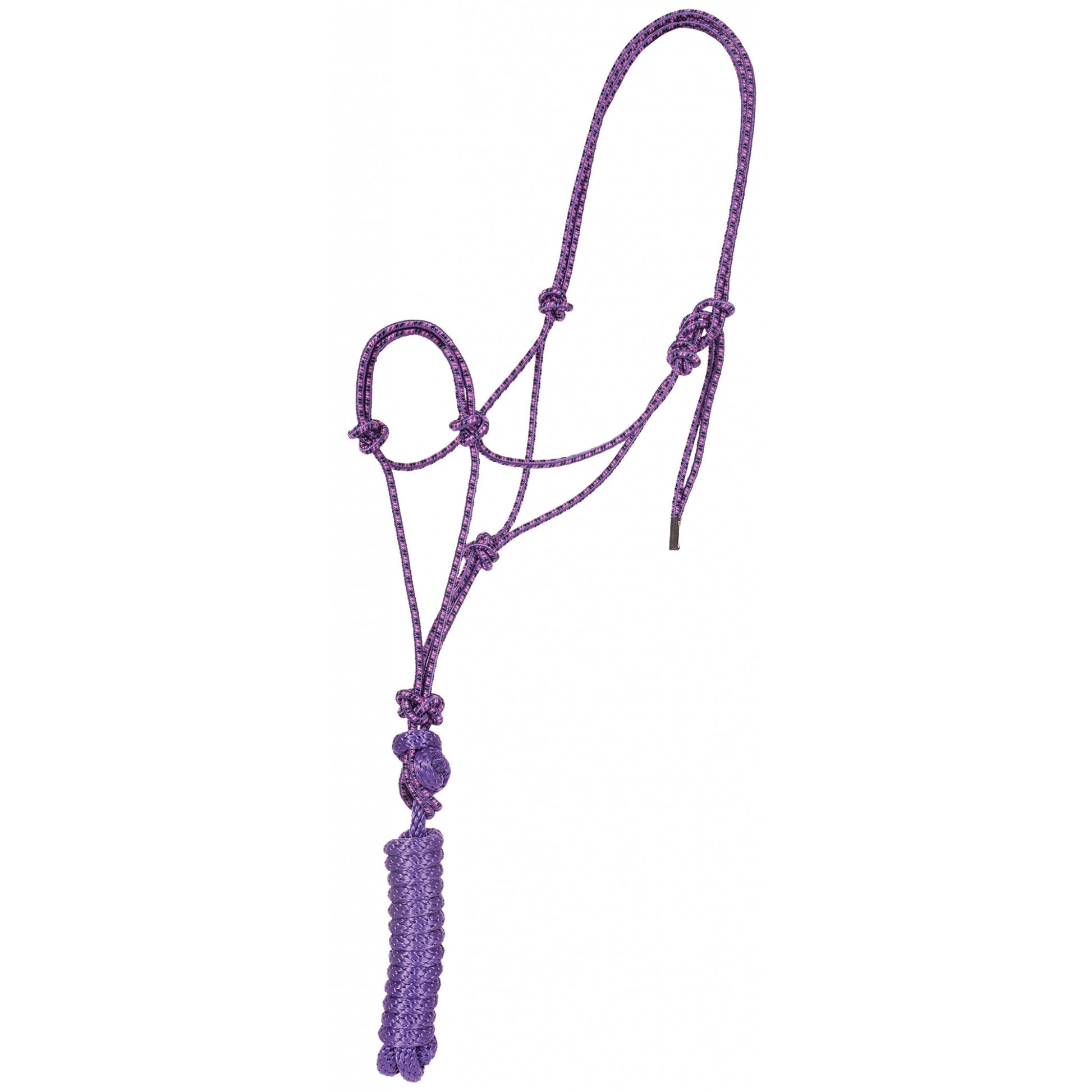 Mustang Economy Mountain Rope Halter and Lead
