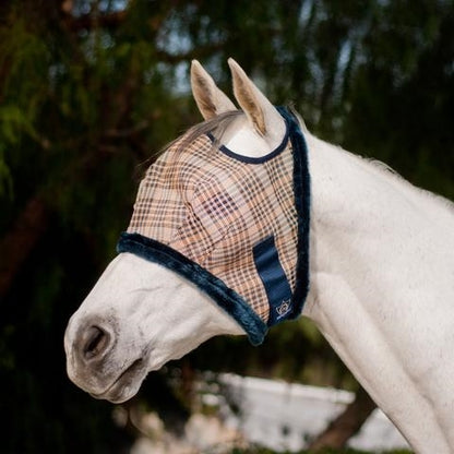Kensington UV Fly Mask with Fleece Trim - Open Top