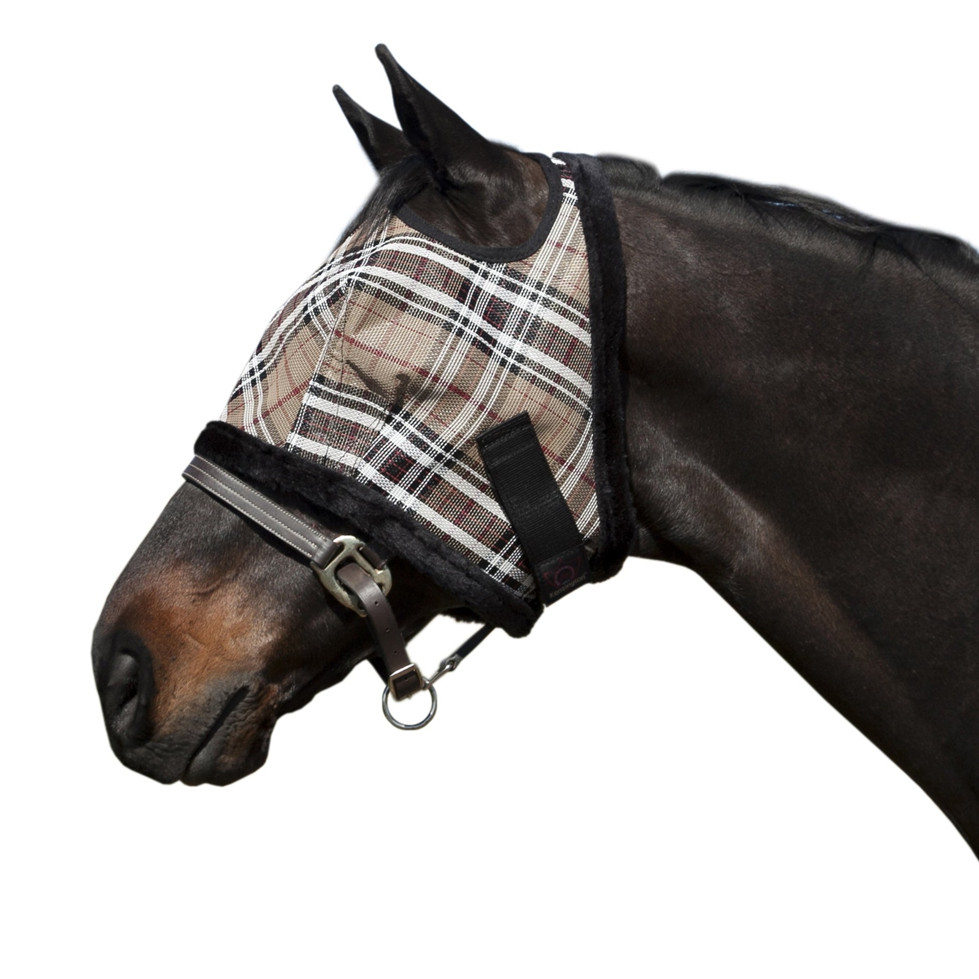Kensington UV Fly Mask with Fleece Trim - Open Top