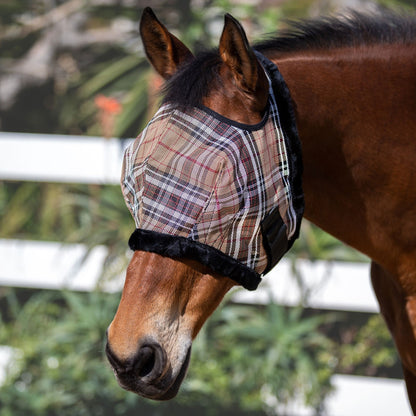 Kensington UV Fly Mask with Fleece Trim - Open Top
