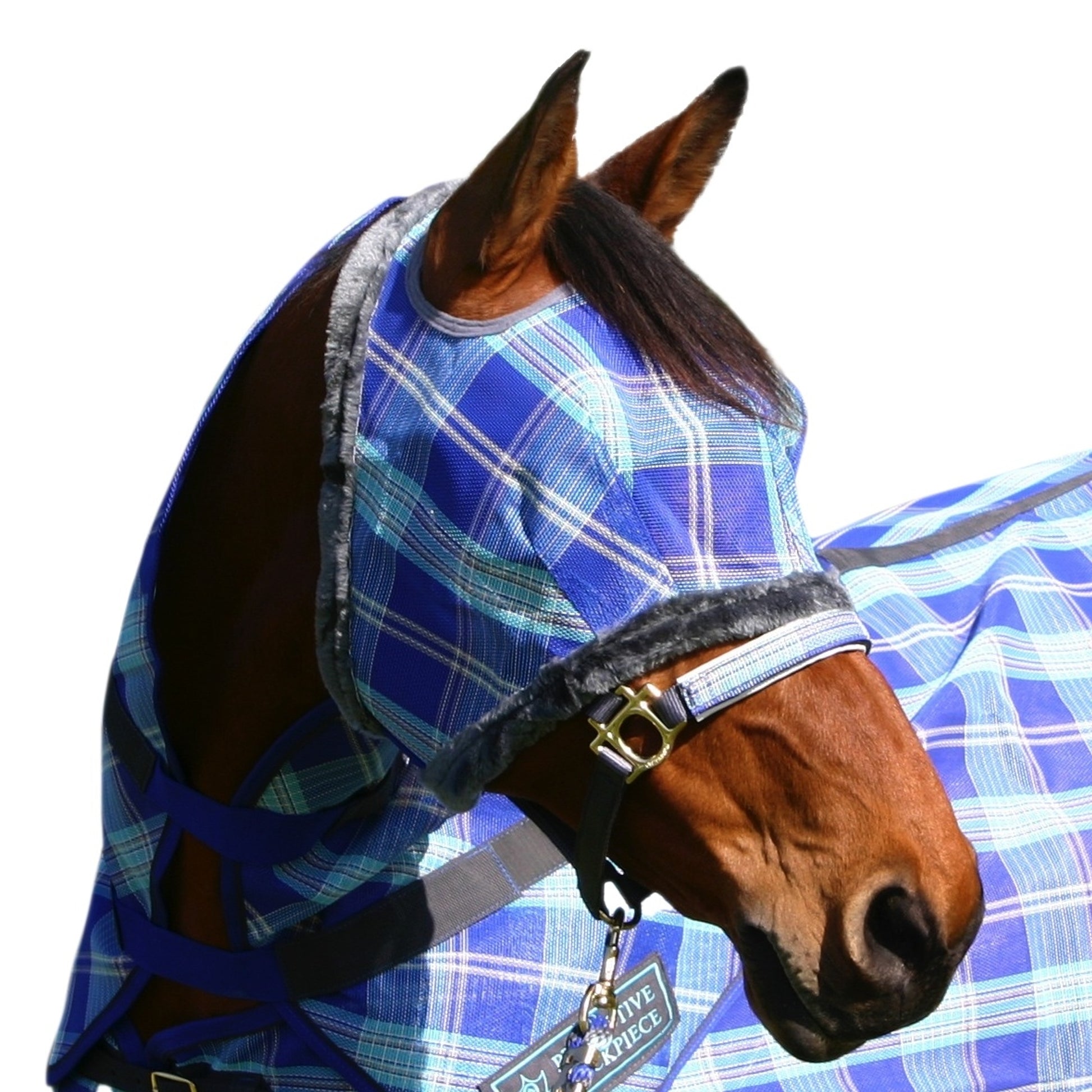 Kensington UV Fly Mask with Fleece Trim - Open Top