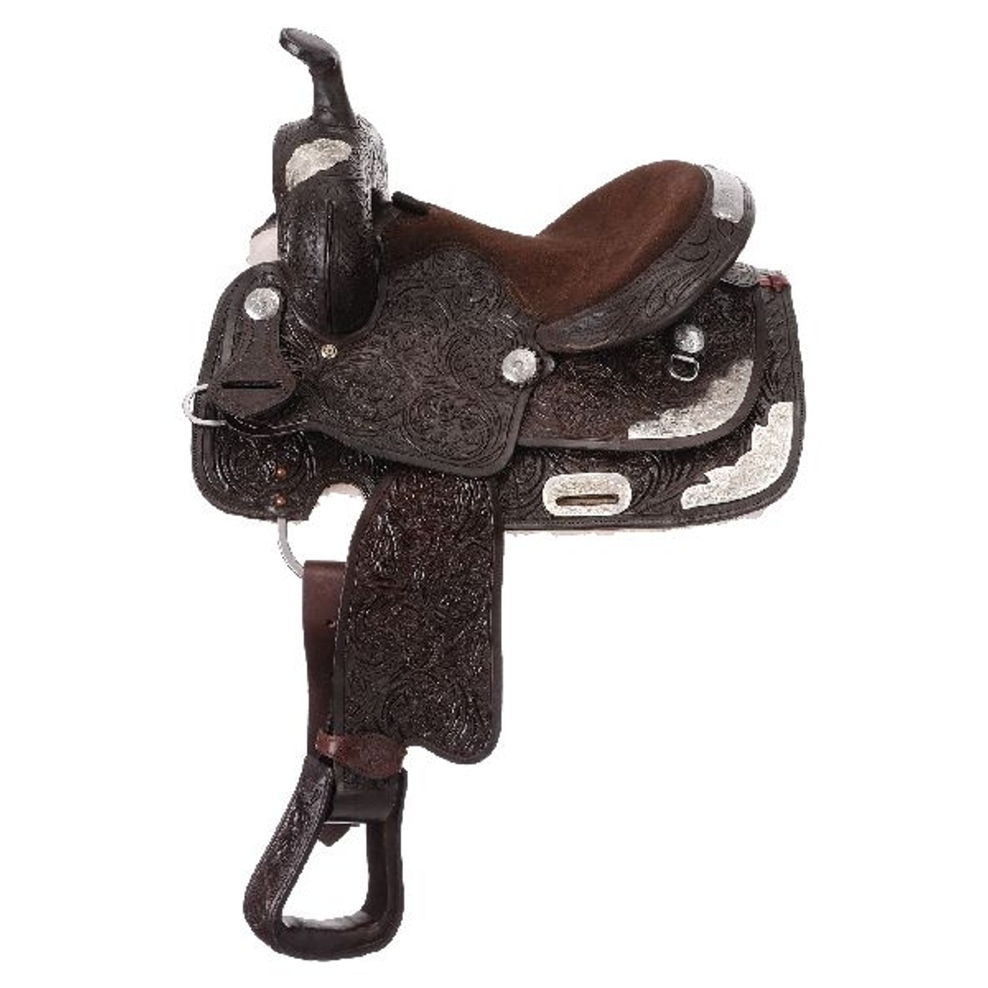 Royal King Santo Silver Youth Show Saddle