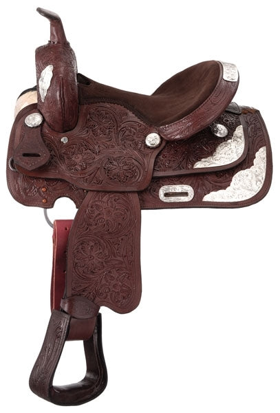Royal King Santo Silver Youth Show Saddle