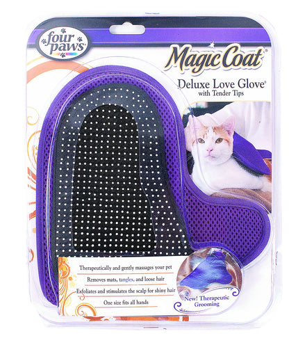 Four Paws Magic Coat Tender Tip Deluxe Love Glove For Cats